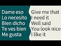 Frases y Oraciones Diarias en Español