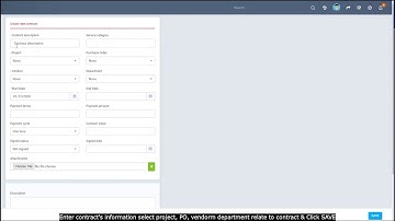 Perfex CRM Modules - Purchase Management - Contracts Management