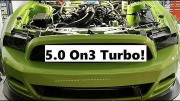 11-14 Mustang S197 5.0 On3 Single Turbo Kit Install