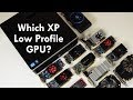 Low Profile Graphics Cards comparison for Windows XP Retro Gaming on Small Form Factor Pre Built PCs