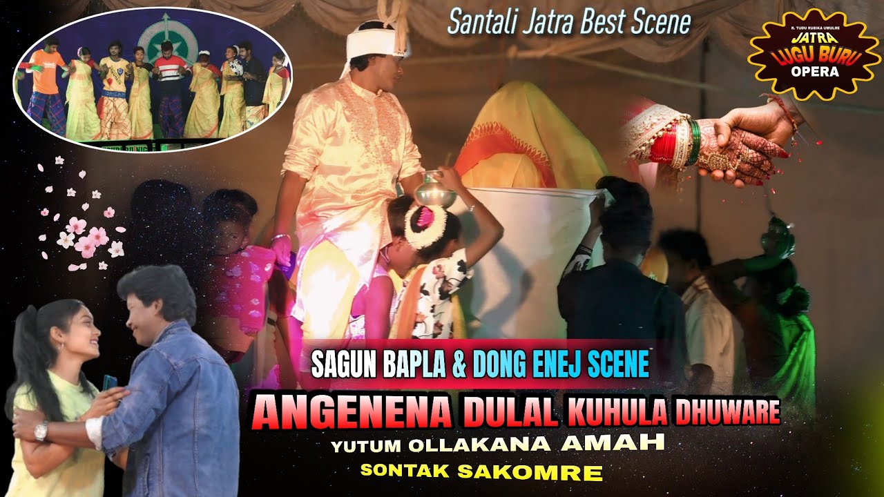 Sagun Bapla & Dong Enej  | Jatra Lugu Buru Opera2026  | Santali Jatra Video| Somanath Murmu Official