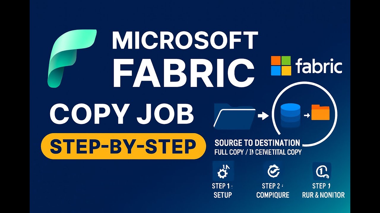 Copy Job in Microsoft Fabric Explained YouTube