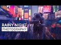 Rainy Night Photography NYC | Behind The Scenes POV
