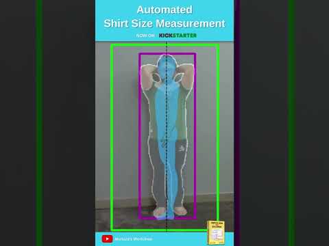 Automated Shirt Size Measurement – Computer Vision Web Development