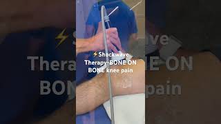 Shockwave Therapy for Bone-on-Bone Knee Pain 🔥 Real Results!