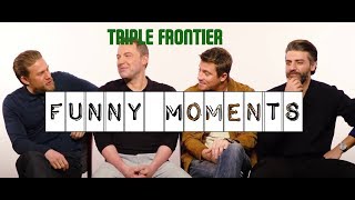 Triple Frontier funny moments || Charlie Hunnam Ben Affleck Garrett Hedlund Oscar Isaac Pedro Pascal