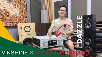 Vinshine Audio x Kinki Studio DAZZLE | Exclusive Flagship Integrated Amplifier