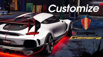 Customize Koenigsegg gemera in NFS no limits.