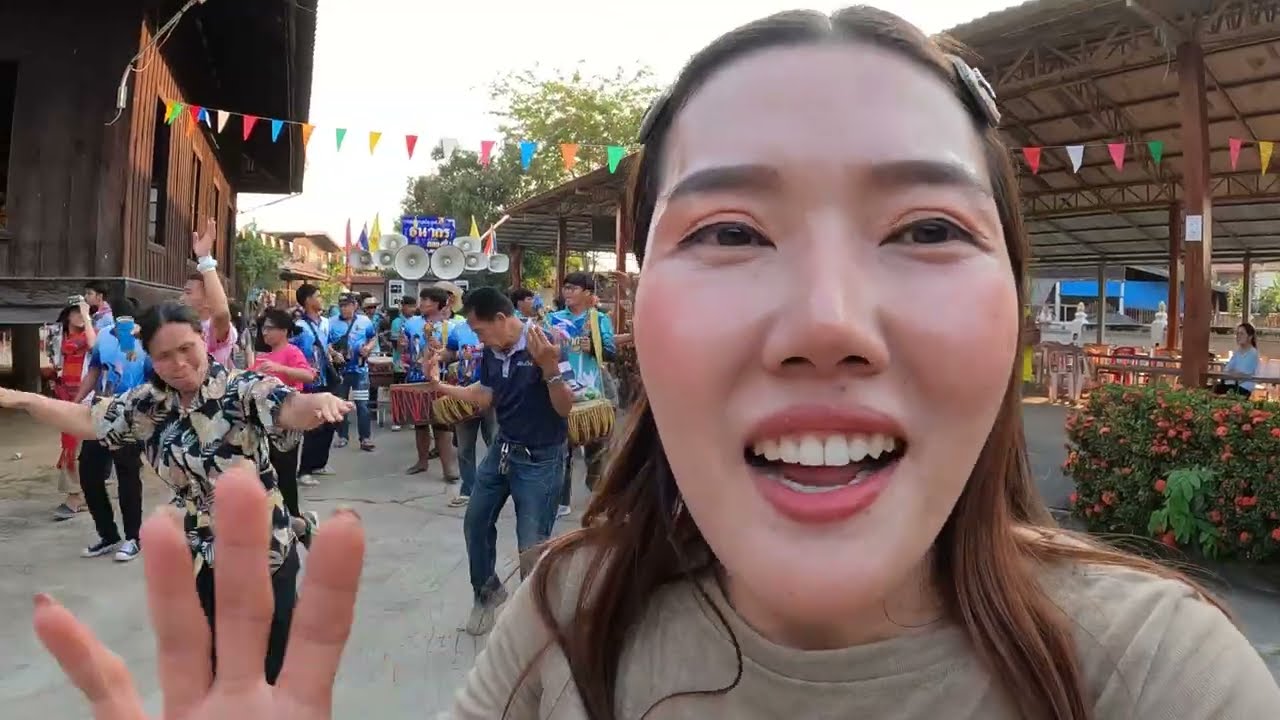 แห่กัณฑ์หลอน 2026 แห่กลองยาวกันสดๆมันส์ๆกันแบบนี้หาดูยากมากๆค่ะ #แห่กัณฑ์หลอน #วารินชำราบ #อุบล