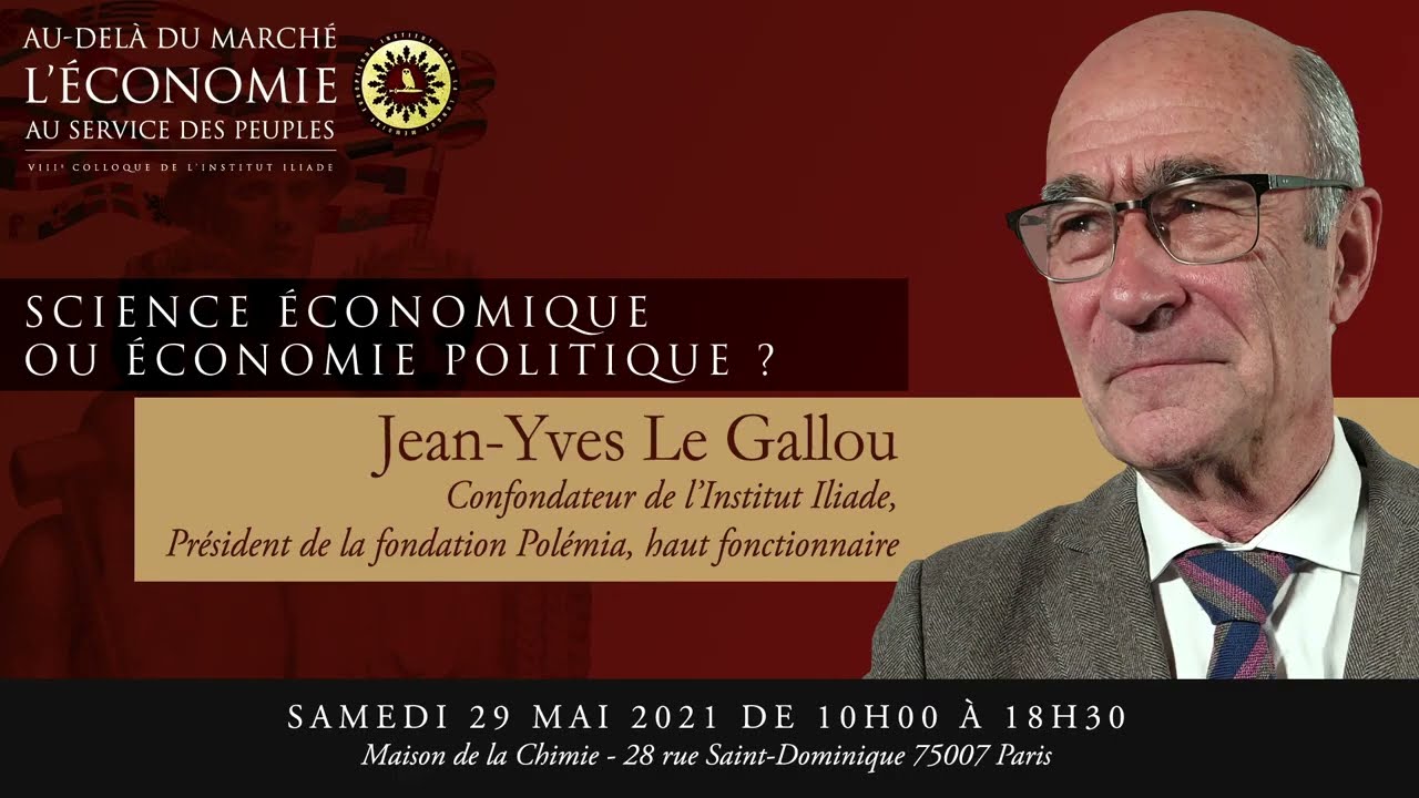 Colloque Iliade 2021 I Au-delà du marché, l'économie au service des peuples