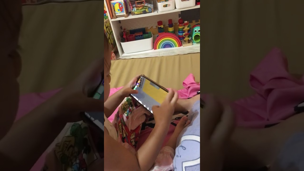 Baby Scarlet Playing Obby Roblox 