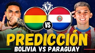 BOLIVIA vs PARAGUAY • Eliminatorias Sudamericanas Mundial 2026 • Predicción y Pronóstico (2024)