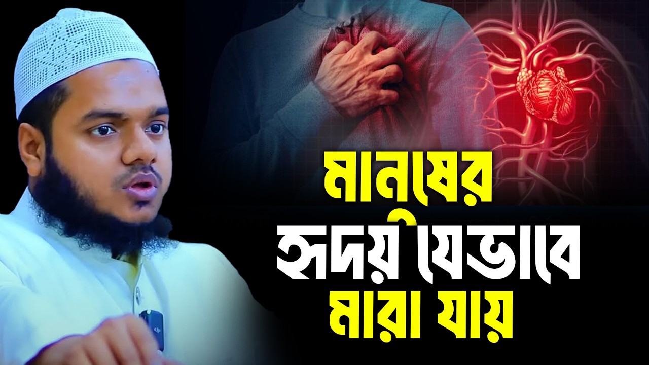 মানুষের হৃদয় যেভাবে মা/রা যায়│Abdullah bin Abdur Razzak│Abdullah New Waz