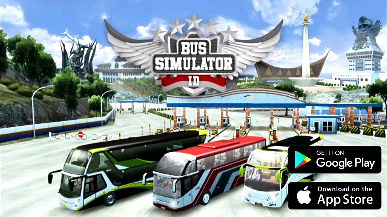 Playing bus simulator ID For The First Time 