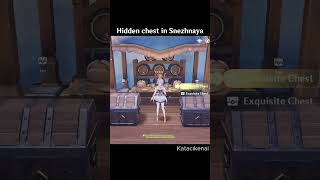 Hidden chest in Snezhnaya #genshinimpact #hoyoverse #hoyolab #snezhnaya #shorts