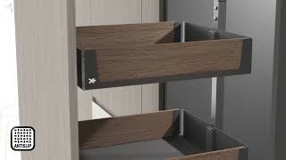 Висувні шафи-колони STARAX (S-1926-C) на Maximum Plus #maximumplus