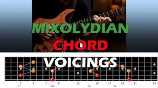 Modal Fluency | Chapter 33 - Mixolydian Chord Voicings