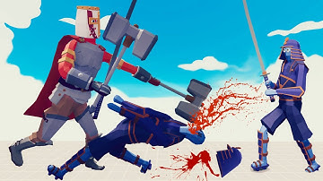 MEDIEVAL KNIGHT vs EVERY UNIT | Totally Accurate Battle Simulator-TABS