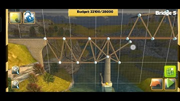 Bridge Constructor - Westlands - Bridge 5 | Oil Tanker | 3 stars