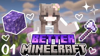 a cozy start in the cutest biome ♡ | Better MC Longplay - Ep 01