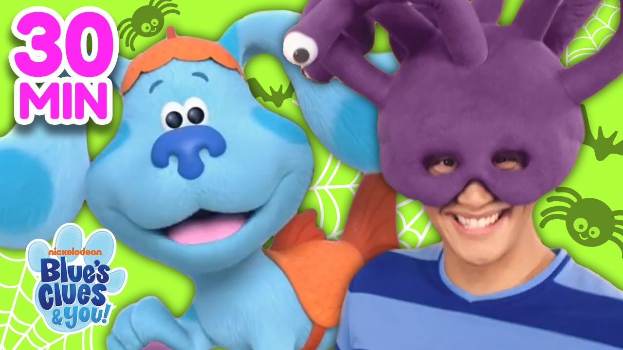 Halloween Costumes With Blue & Josh ? 30 Minute Compilation | Blue's Clues & You!