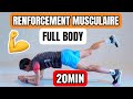 Ref:C5Rmr0XRCqk 20 minutes de renforcement musculaire full body sans mat�riel (plus efficaces qu'1h mal faite)