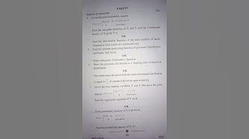 #Bsc 5th semester Mathematics DSE -II probability & Statistics Utkal University 2023