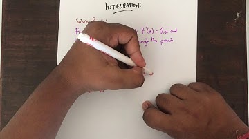 Integration-Finding the Integration Constant