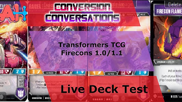 Conversion Conversations Transformers TCG Firecons Livestream
