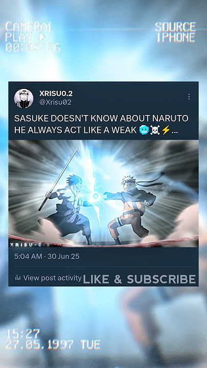 Naruto control himself ☠️...