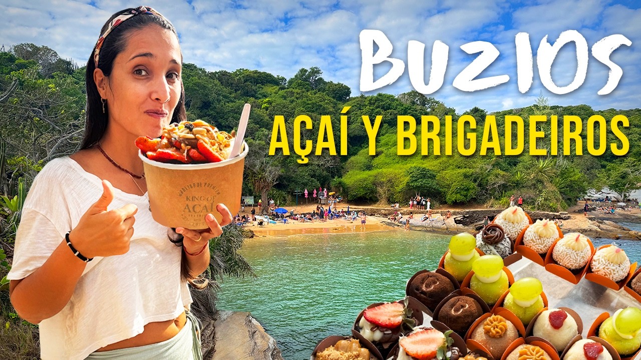 ¿Qué hacer en Búzios 2025/26? Playas Azeda, Azedinha y Ossos con niños + Açaí y Brigadeiros🍫 🇧🇷
