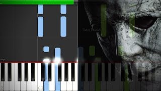 HALLOWEEN Theme John Carpenter Piano Cover Midi tutorial Sheet app  Karaoke screenshot 2
