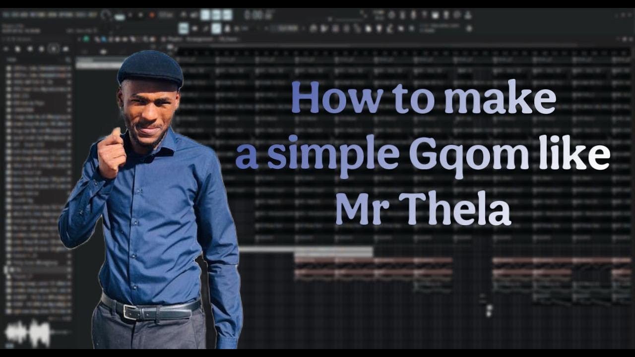 How to make a simple gqom like Mr Thela (free flp) - YouTube