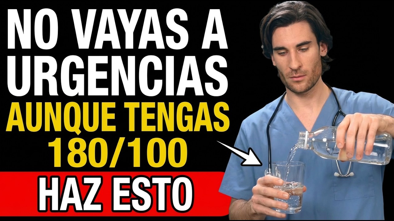 Presión 190/110? Baja la Presión AL INSTANTE Sin Ir al Hospital (Esto SÍ y Esto NO)