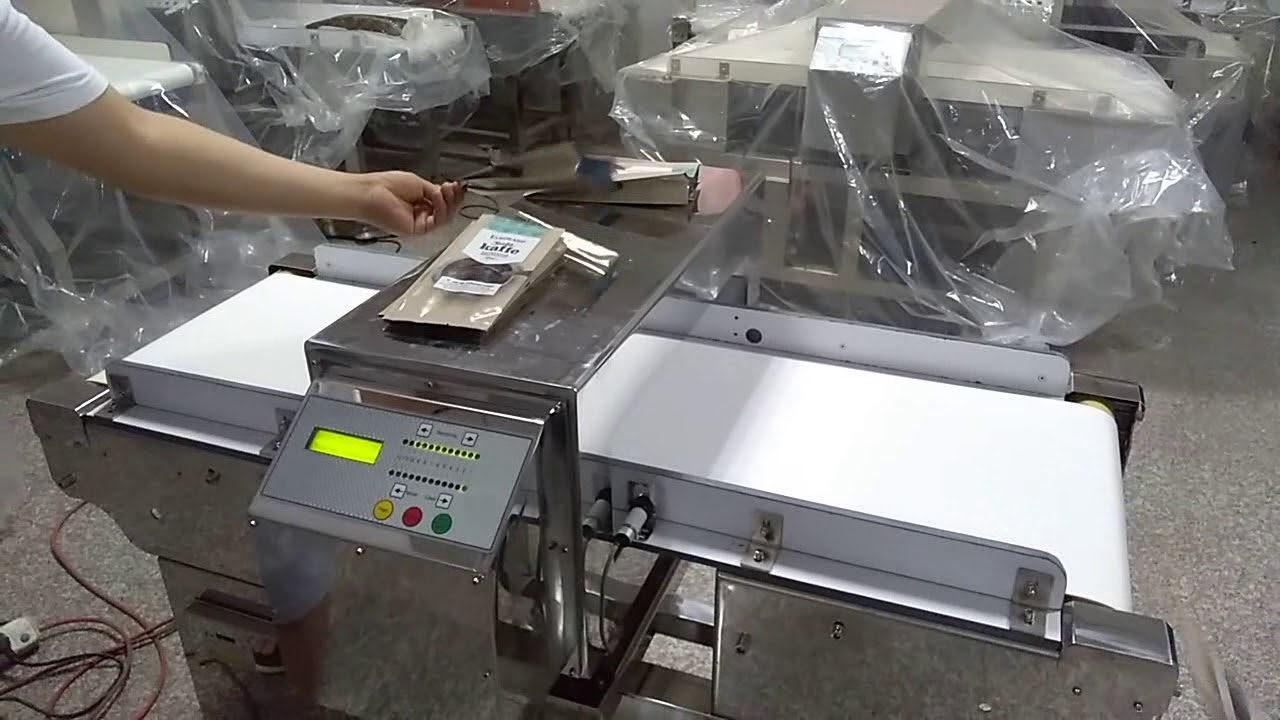 Metal detector for aluminum foil package ( detecting Fe and SUS) YouTube