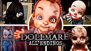 Famous Dollmare FULL GAME - All Endings A & B and Full Walkthrough (Notes, All Jumpscares) Net Worth