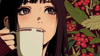 warm sip &amp; rowan red 🍵 3 hour lofi mix to study / focus / settle 🍃