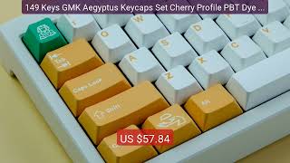 149 Keys GMK Aegyptus Keycaps Set Cherry Profile PBT Dye Subli... — Hot Deal 2026 | Limited Offer!