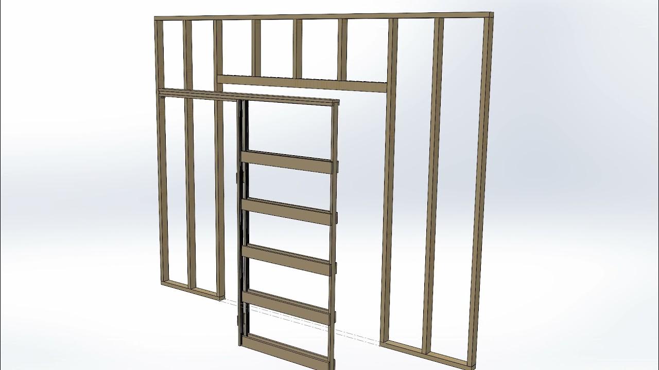 Full Pocket Door Frame Assembly YouTube
