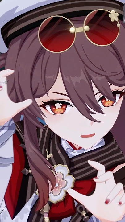 Hu Tao's New Outfit Showcase 'Cherries Snow-Laden' #GenshinImpact  #HuTao