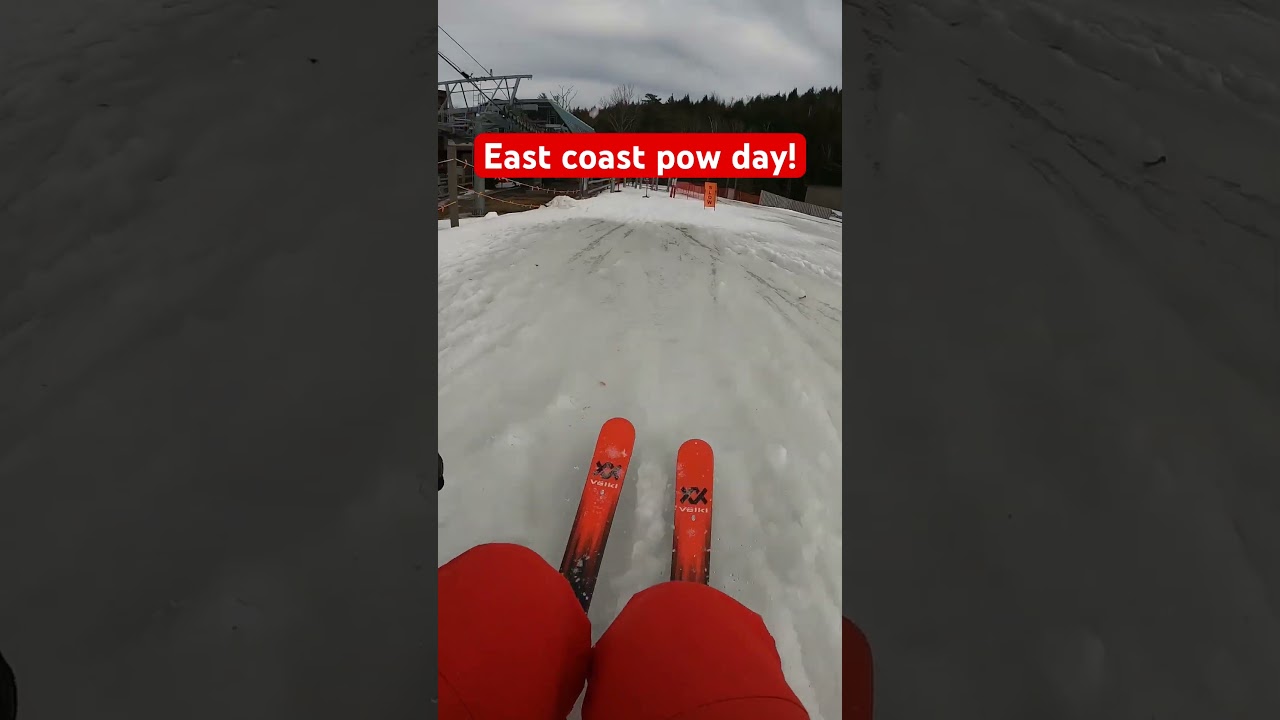 East coast pow day!