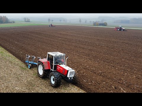 Steyr 8180 und 2x130 High-Tech Spezial in Niederbayern