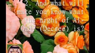 Surah 97 Al Qadr By Abdullah Al Matrood