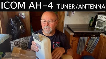 HF ANTENNA AND ICOM AH-4 TUNER - RV LIFE: New RV HAM Shack.