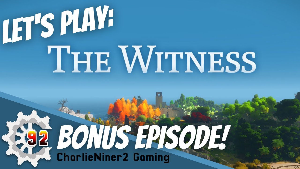 Let's Play: The Witness Bonus Episode - All Obelisk Puzzles Reaction