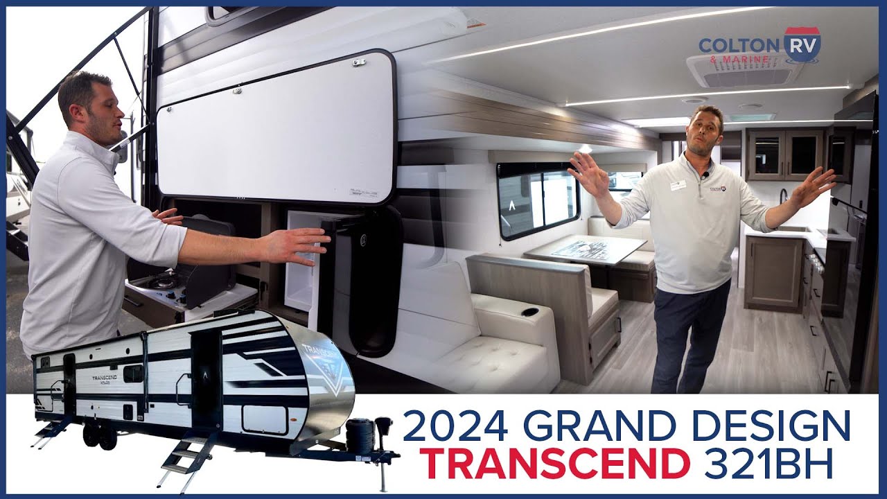 2024 Grand Design Transcend XPLOR 321 Bunk House Tour - YouTube