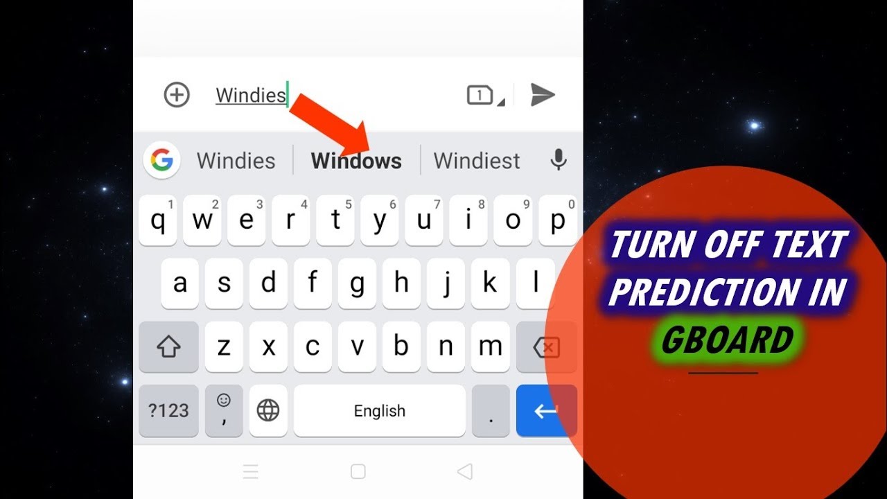 How To Turn Off Text Prediction In Gboard Keyboard YouTube