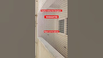 balcony net installation | 9008469700 | balcony net fitting | #shorts #viral