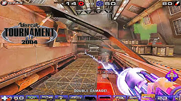 1 Player Vs 9 CPU Bots in Unreal Tournament 2004! The Greatest FPS Game of All Time - Deck17 TDM