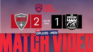 30/07/2026 - OPL U20 Men's Division - Hamilton United vs The Borough FC U20